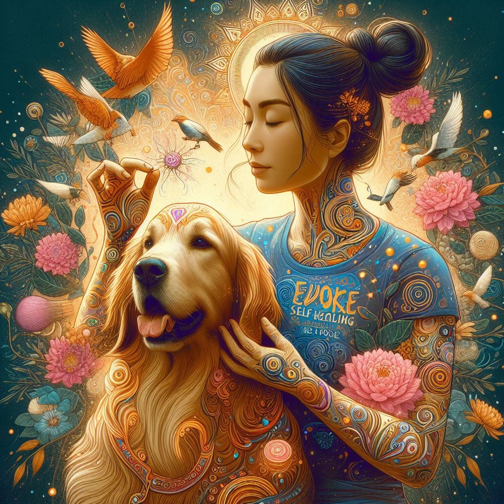 Evoke Self healing for humans and animals
